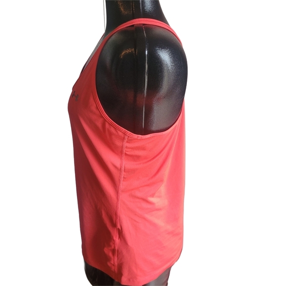 Under Armour Red Racerback Tank Top - Picture 4 of 5